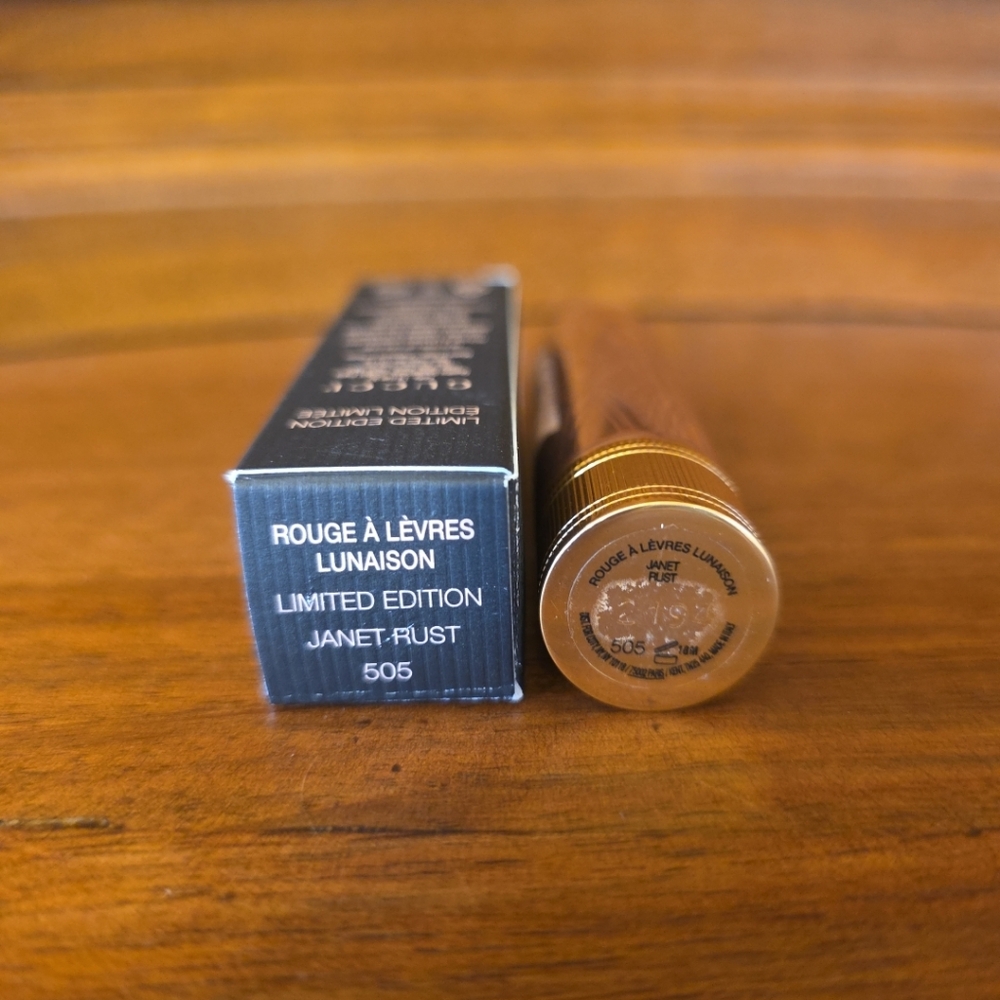 Gucci Rouge A Levres Lunaison Limited Edition, Color 505 Janet Rust Lipstick-NIB - Picture 3 of 6